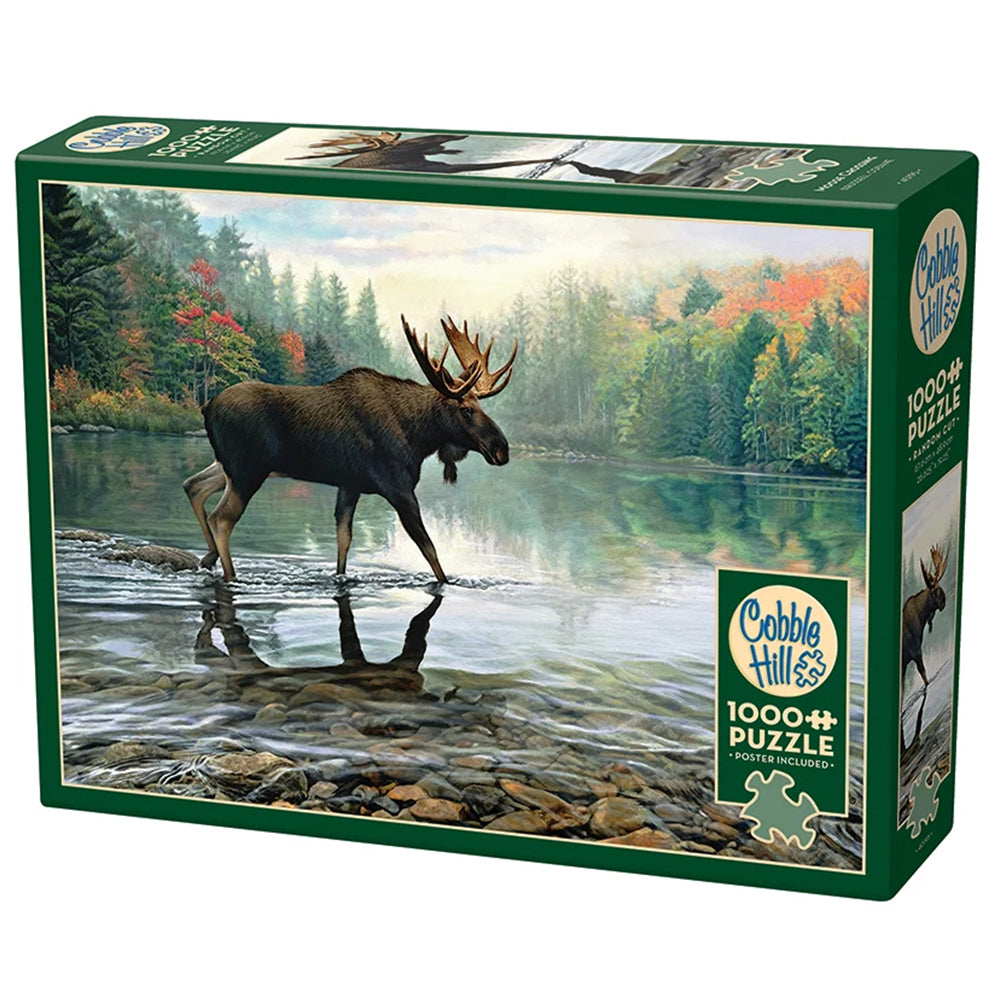 Puzzle - Cobble Hill - Moose Crossing - 1000pc