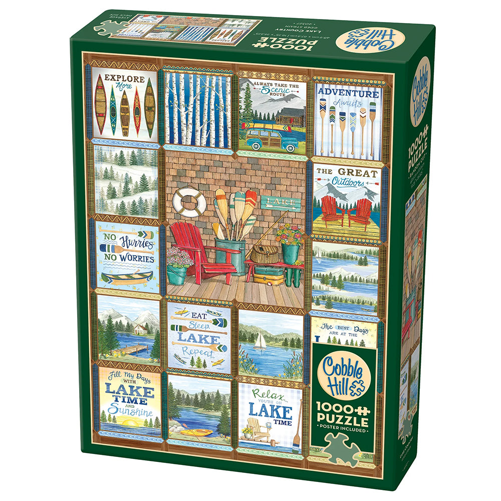 Puzzle - Cobble Hill - Lake Country - 1000pc