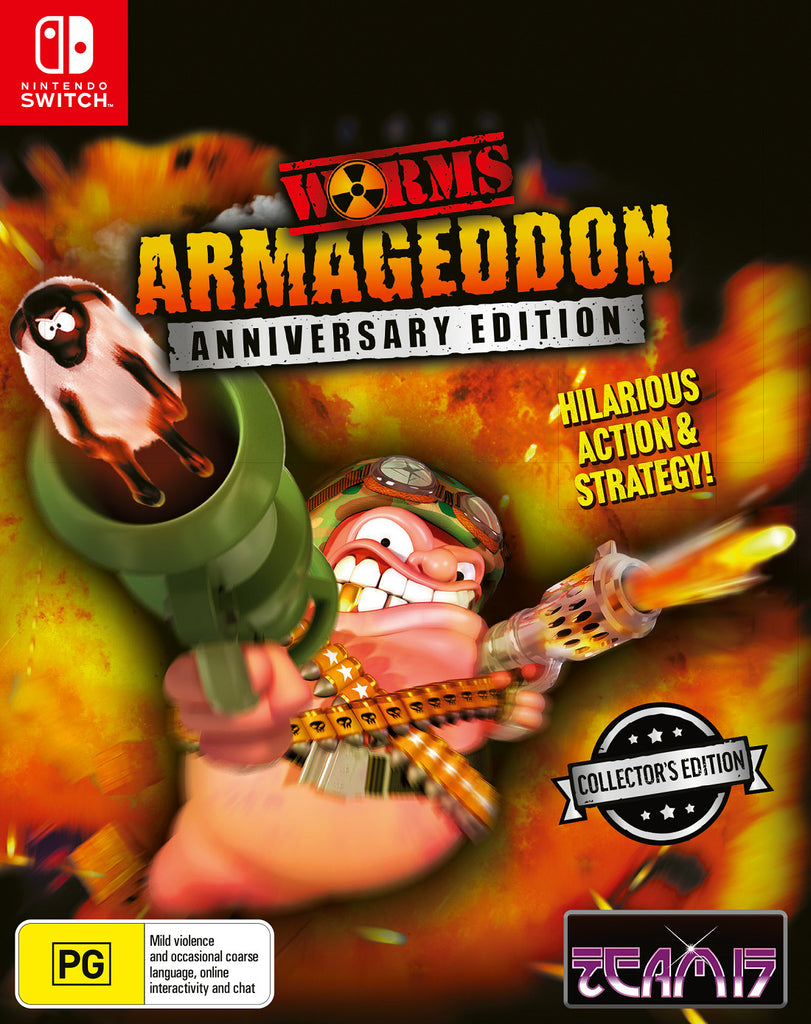 PREORDER SWI Worms Armageddon Anniversary Collectors Edition