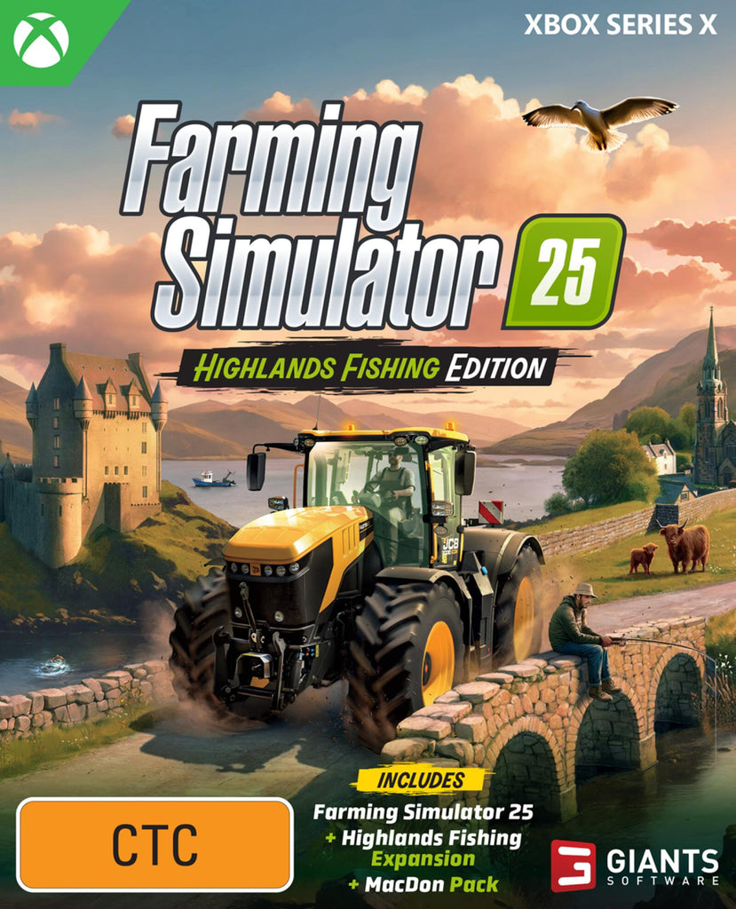PREORDER XBSX Farming Simulator 25: Highlands Fishing Edition