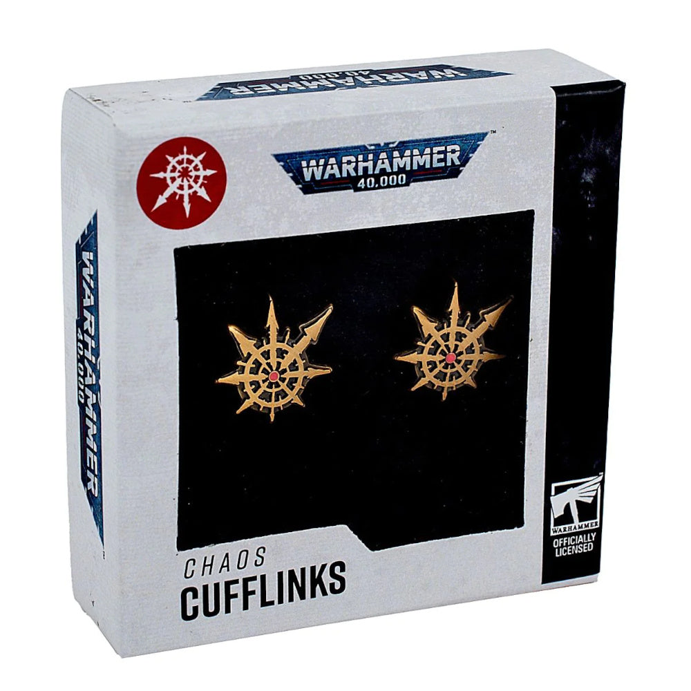 PREORDER Warhammer 40000: Chaos Cufflinks