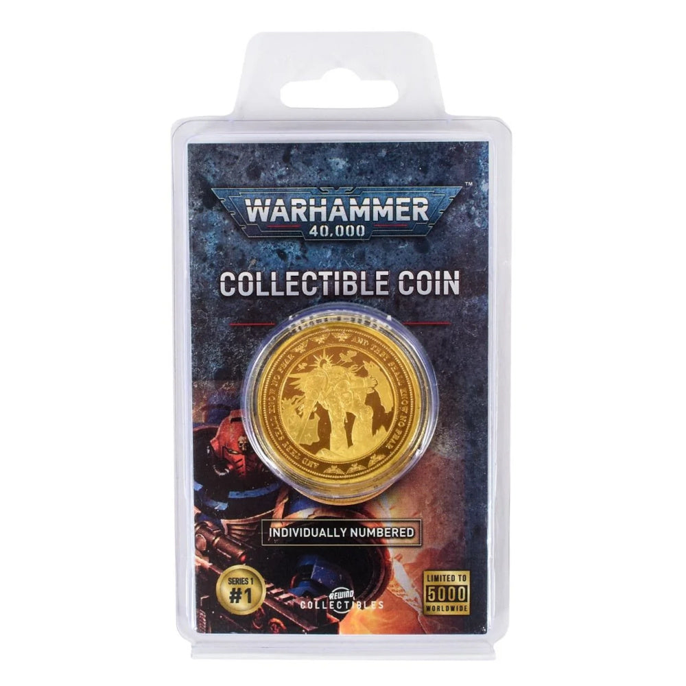 PREORDER Warhammer 40000: Imperium Collectible Coin