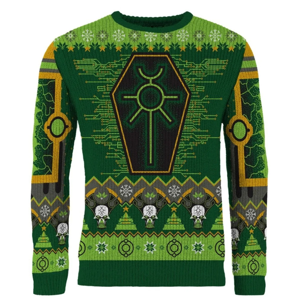 PREORDER Warhammer 40000: Necron Christmas Jumper (Size S)