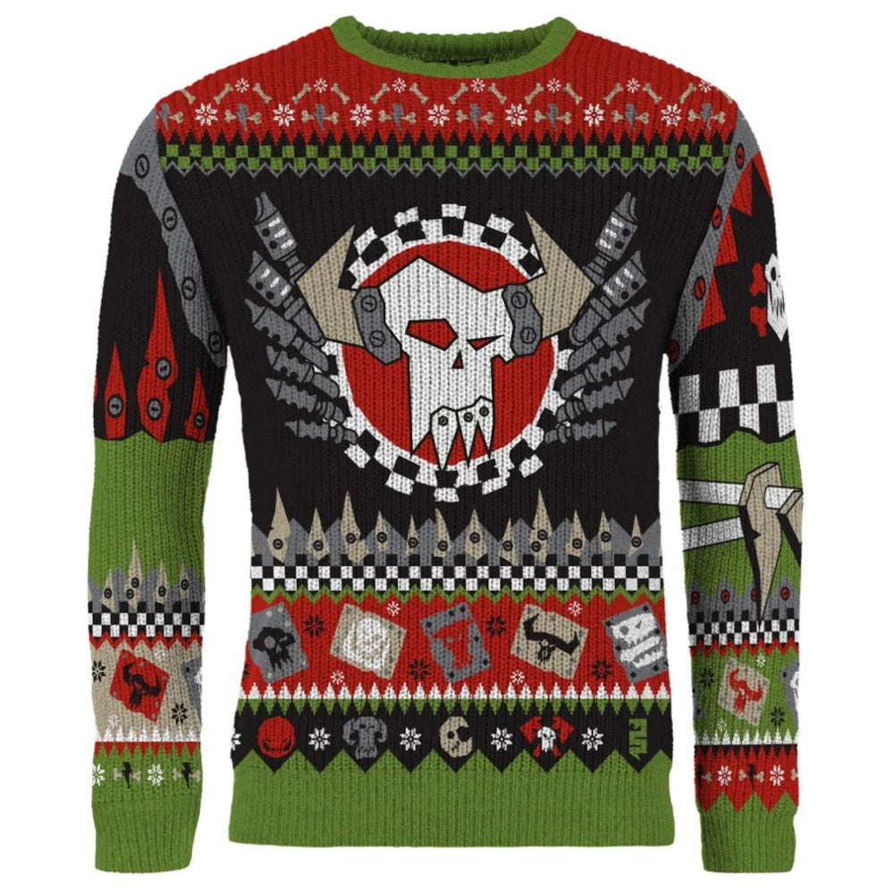 PREORDER Warhammer 40000: Ork Christmas Jumper (Size L)