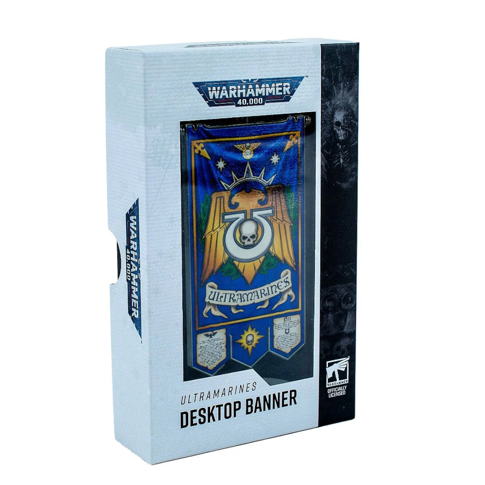 PREORDER Warhammer 40000: Ultramarines Chapter Desk Banner