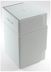 Gamegenic Watchtower Holds 100 Sleeves Convertible Deck Box White