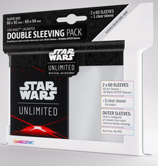 Gamegenic Star Wars Unlimited Art Sleeves Double Sleeving Pack - Space Red