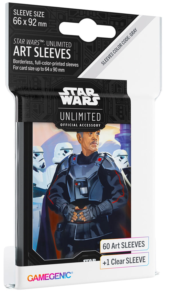 PREORDER Gamegenic Star Wars Unlimited Art Sleeves - Moff Gideon