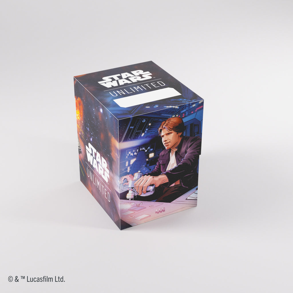 PREORDER Gamegenic Star Wars Unlimited Soft Crate - Han Solo/Millenium Falcon