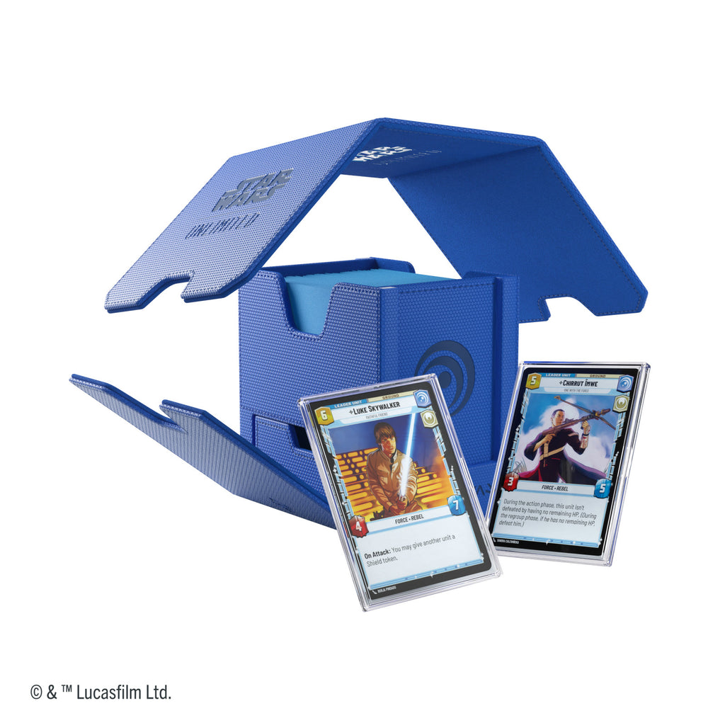 PREORDER Gamegenic Star Wars Unlimited Twin Suns Deck Pod - Blue