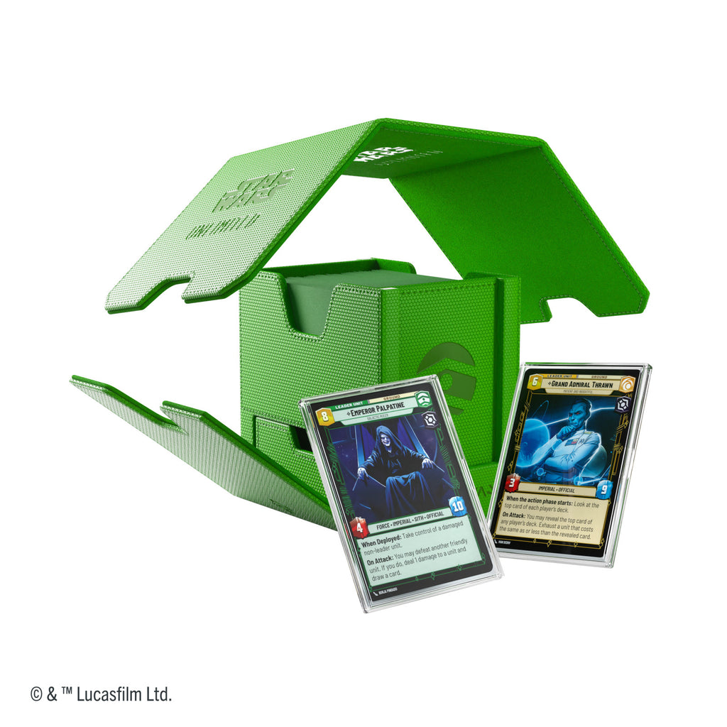 PREORDER Gamegenic Star Wars Unlimited Twin Suns Deck Pod - Green