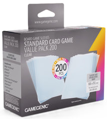 Gamegenic Prime Sleeves - Standard Card Game-Size Value Pack 200 (66mm x 91mm)