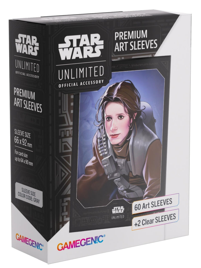Gamegenic Star Wars Unlimited Premium Art Sleeves - R2-D2 (66mm x 92mm) (62 Sleeves Per Pack)