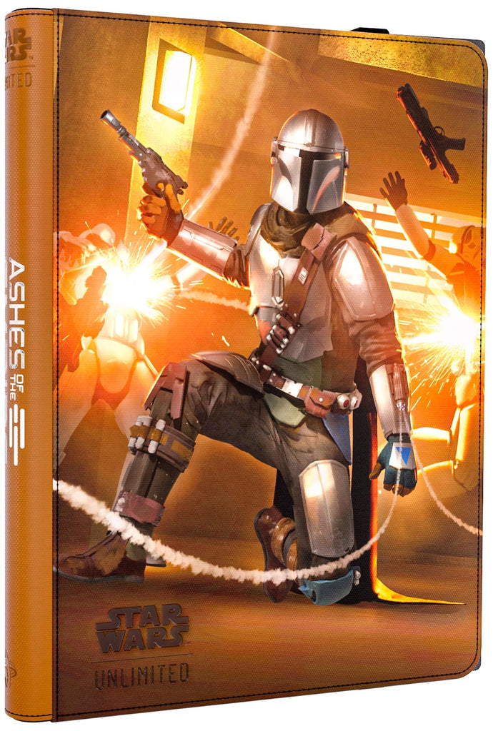 PREORDER Gamegenic Star Wars Unlimited - Zip Up Album 18 Pocket The Armorer & Whistling Birds
