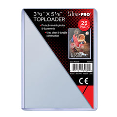 PREORDER Ultra Pro: UP43006 3-1/2 X 5-1/8 Toploader 25ct