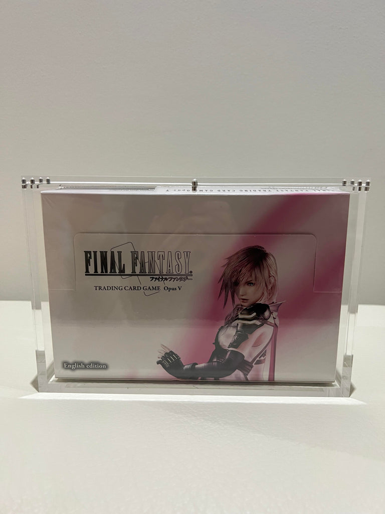 Final Fantasy Booster Box Acrylic Case