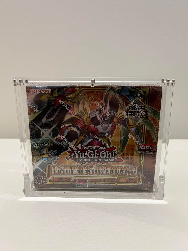 Yugioh Booster Box Acrylic Case Gamerholic Yugioh Booster Box Acrylic Case Gamerholic