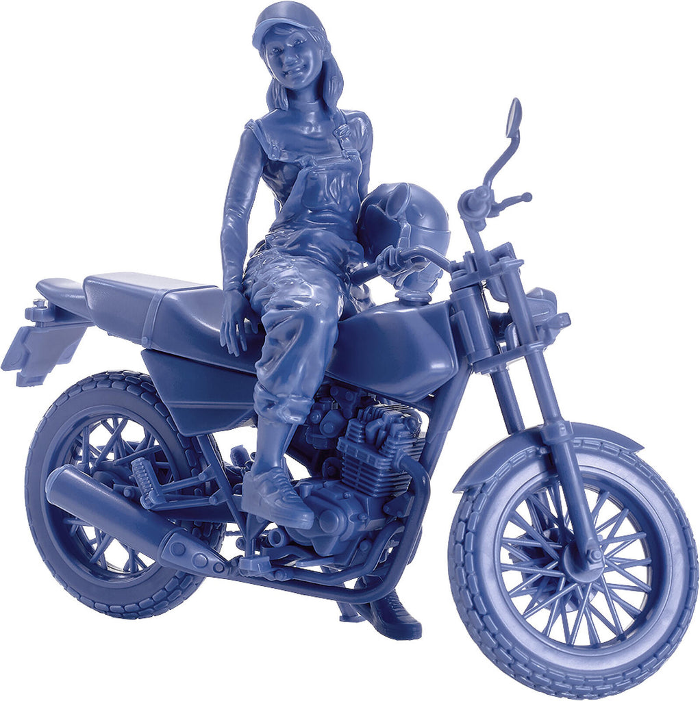 PREORDER PLAMAX MF-103 Riders Portrait Honda FTR 223 Blue 1/20 Scale