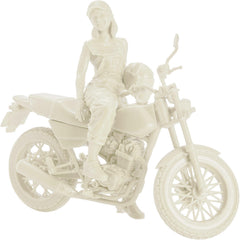PREORDER PLAMAX MF-103 Riders Portrait Honda FTR 223 White 1/20 Scale