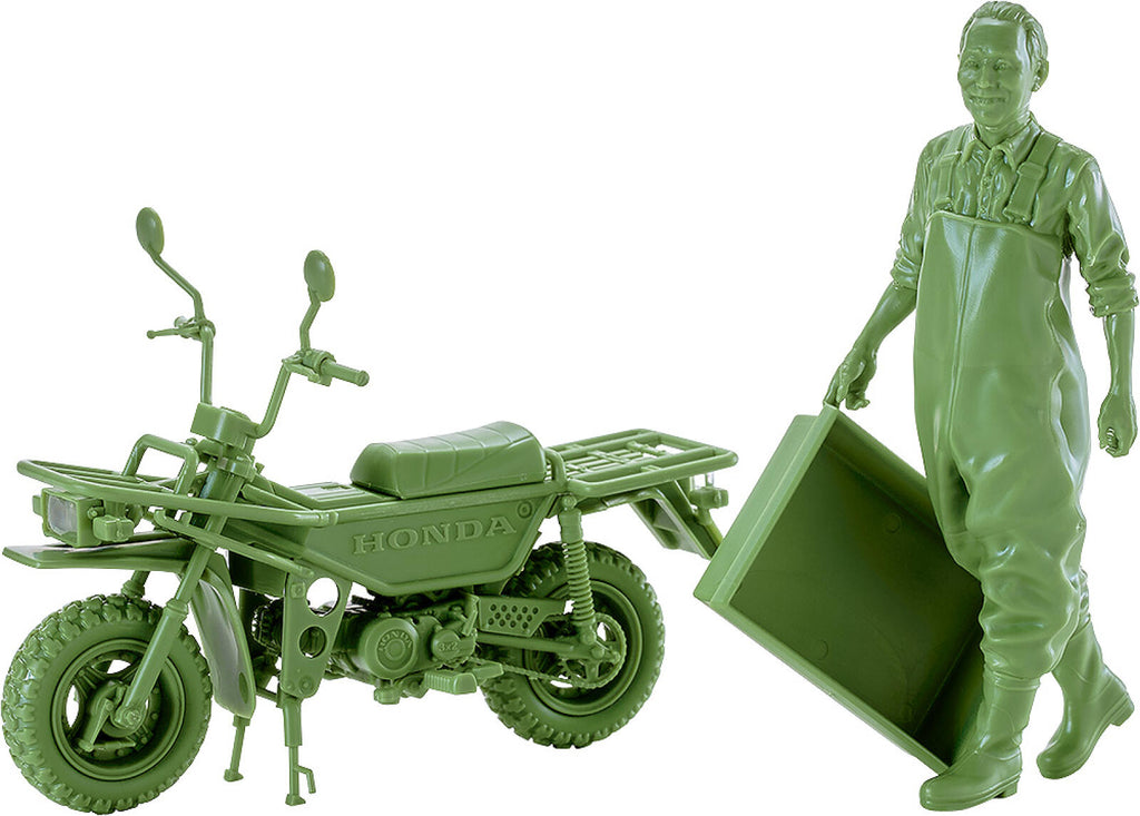 PREORDER PLAMAX MF-104 Riders Portrait Honda MOTRA Green 1/20 Scale