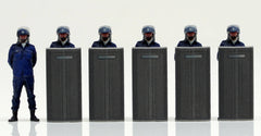 PREORDER Mobile Police Patlabor Riot Police (6 Body Set) 1/60 Scale