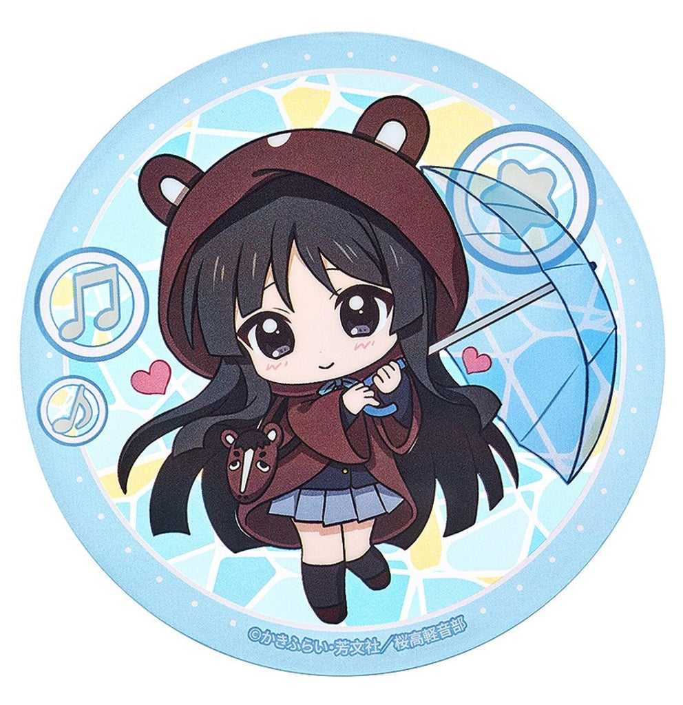 PREORDER K-ON! Fluffy Rain Series Acrylic Coaster Mio Akiyama