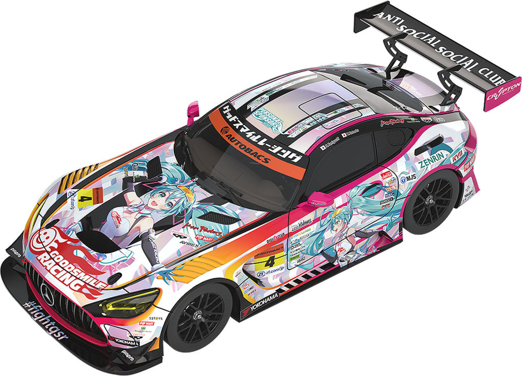 PREORDER Hatsune Miku GT Project Good Smile Hatsune Miku Amg 2021 SUPER GT Round 5 Version 1/64 Scale (re-run)