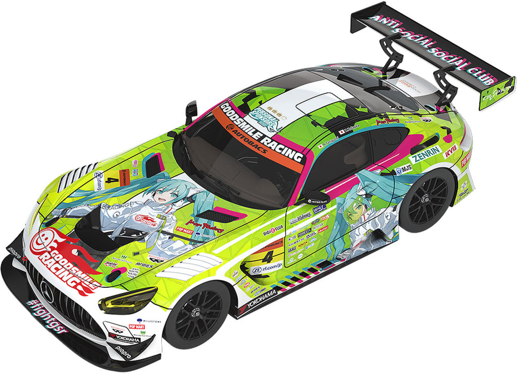 PREORDER Hatsune Miku GT Project Good Smile Hatsune Miku AMG 2022 Season Opening Version 1/64 Scale (re-run)