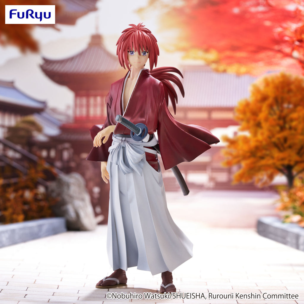 PREORDER Rurouni Kenshin Meiji Swordsman Romantic Story Trio Try It Figure Kenshin Himura