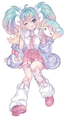 PREORDER Character Vocal Series 01 Hatsune Miku Sweet School Life Figure Pastel Version