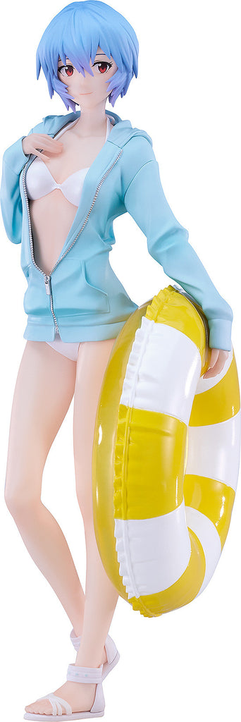 PREORDER Rebuild of Evangelion POP UP PARADE Beach Queens Rei Ayanami L Size