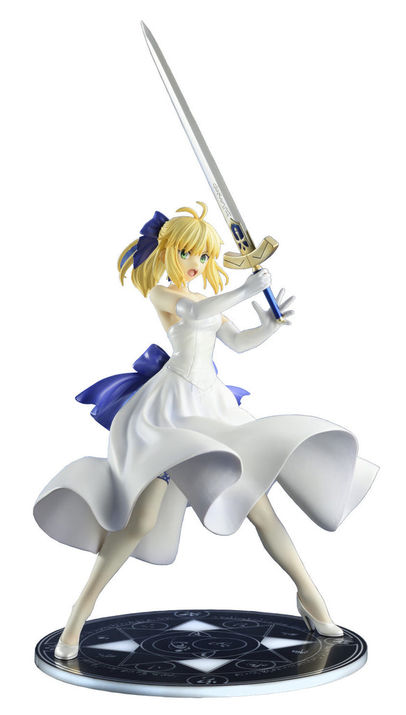 Fate/Stay Night (Unlimited Blade Works) Saber White Dress Renewal Version 1/8 Scale (re-run)