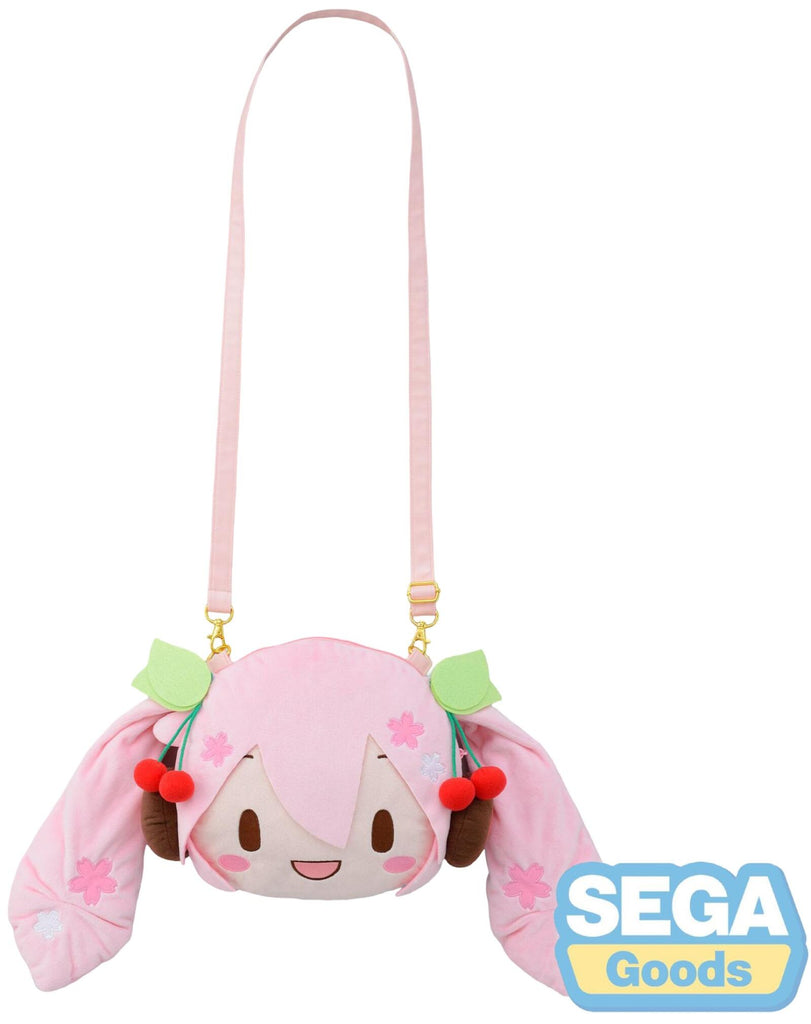 PREORDER Character Vocal Series 01 Hatsune Miku Fuwa Petit Sakura Miku Face Shoulder Bag (M)