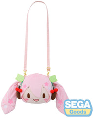 PREORDER Character Vocal Series 01 Hatsune Miku Fuwa Petit Sakura Miku Face Shoulder Bag (M)