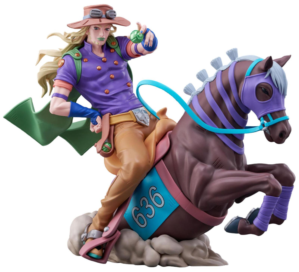 PREORDER Steel Ball Run JoJos Bizarre Adventure XrossLink Max Anime Figure Gyro Zeppeli