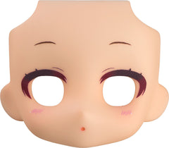 PREORDER Nendoroid Doll Customizable Face Plate Narrowed Eyes with Makeup (Peach)