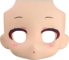 PREORDER Nendoroid Doll Customizable Face Plate Narrowed Eyes with Makeup (Cream)