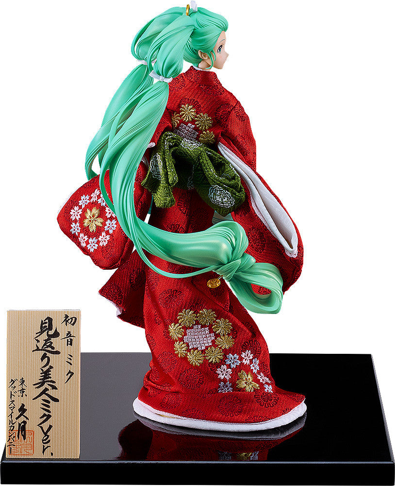 PREORDER Character Vocal Series 01 Hatsune Miku Beauty Looking Back Miku Version Kyugetsu Collaboration Japanese Doll 1/7 Scale