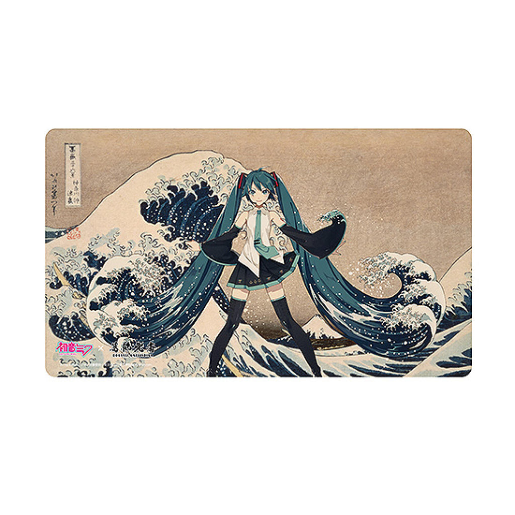 PREORDER Hatsune Miku Katsushika Hokusai iXima Desk Mat The Great Wave off Kanagawa
