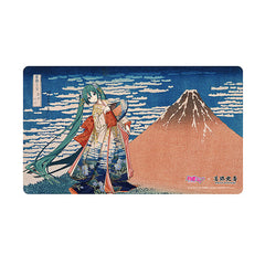PREORDER Hatsune Miku Katsushika Hokusai iXima Desk Mat Fine Wind Clear Morning