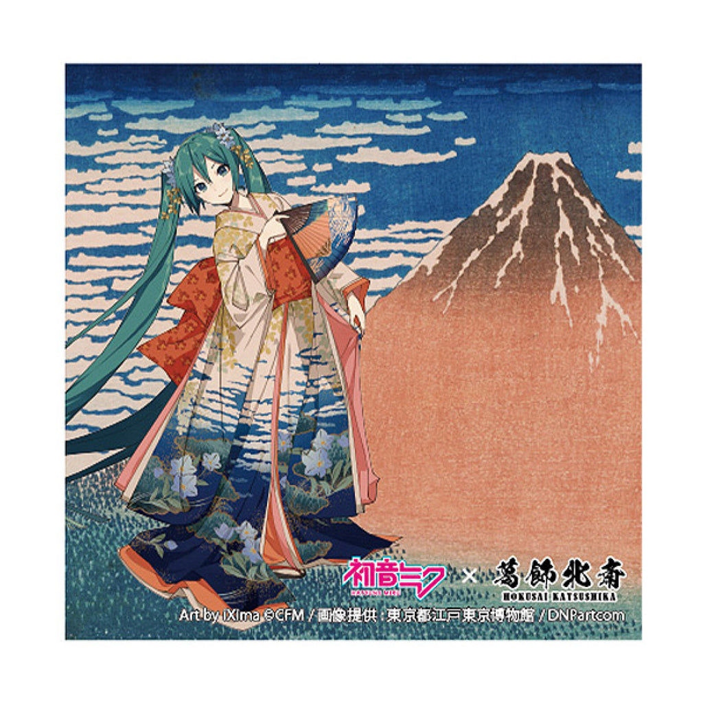 PREORDER Hatsune Miku Katsushika Hokusai iXima Sticker Fine Wind Clear Morning