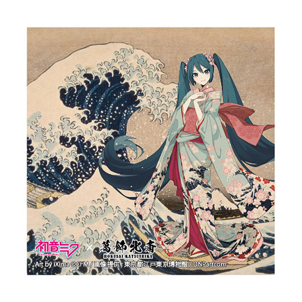 PREORDER Hatsune Miku Katsushika Hokusai iXima Sticker The Great Wave off Kanagawa (Kimono)