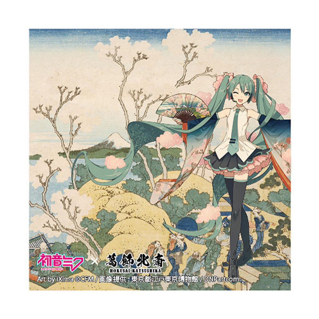 PREORDER Hatsune Miku Katsushika Hokusai iXima Sticker Shinagawa Gotenyama on the Tokaido