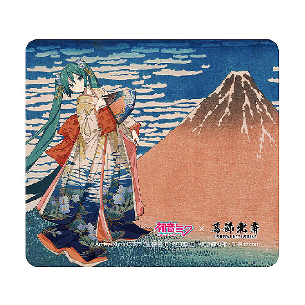 PREORDER Hatsune Miku Katsushika Hokusai iXima Mousepad Fine Wind Clear Morning