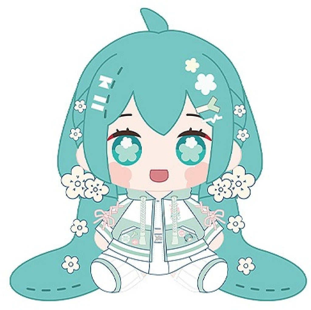 PREORDER Character Vocal Series 01 Hatsune Miku Hatsune Miku Miku Hug Series Huggy Doll Plus Plushie Flower Version