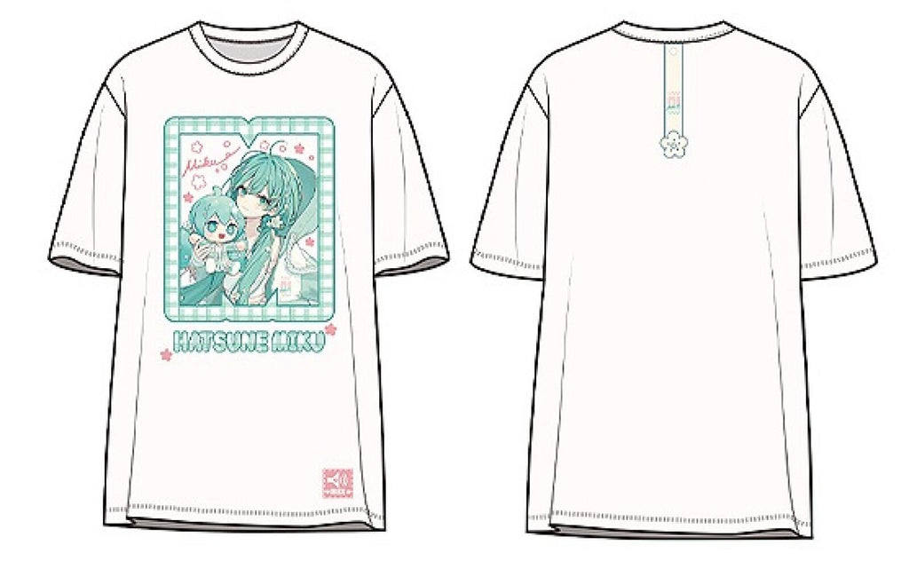PREORDER Character Vocal Series 01 Hatsune Miku Hatsune Miku Miku Hug Series T-Shirt Flower Version