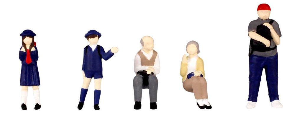 PREORDER Super Minifigure Series 6 That Days Bus Stop Set 1/80 Scale (re-run)