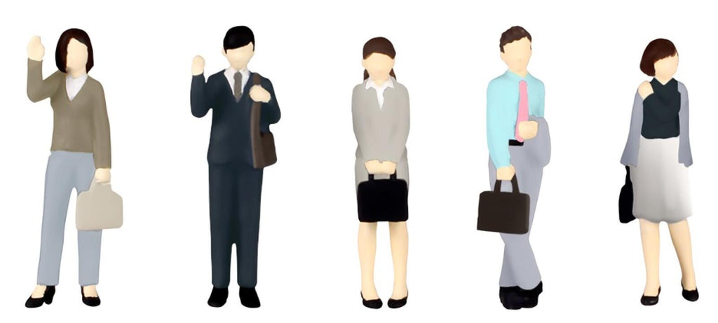 PREORDER Super Minifigure Series 8 Expert Office Worker Set 2 1/80 Scale
