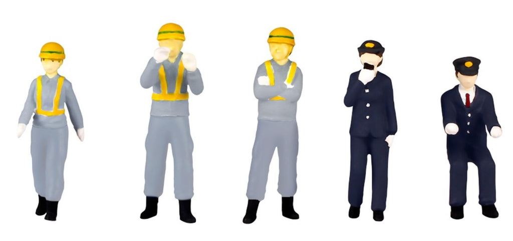 PREORDER Super Minifigure Series 10 Expert Railway Worker Set 2 1/80 Scale
