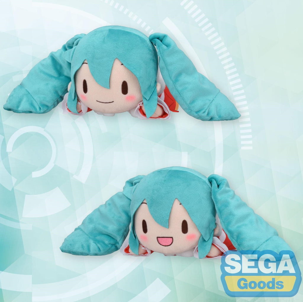 PREORDER Hatsune Miku Fuwa Petit Nesoberi (Lay-Down) M Plush Christmas 2024 (40 in the Assortment)